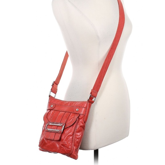 Kate Landry Orange Crossbody Bag - Picture 3 of 3